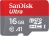 SANDISK MICRO SD CARD 16 GB 98MB